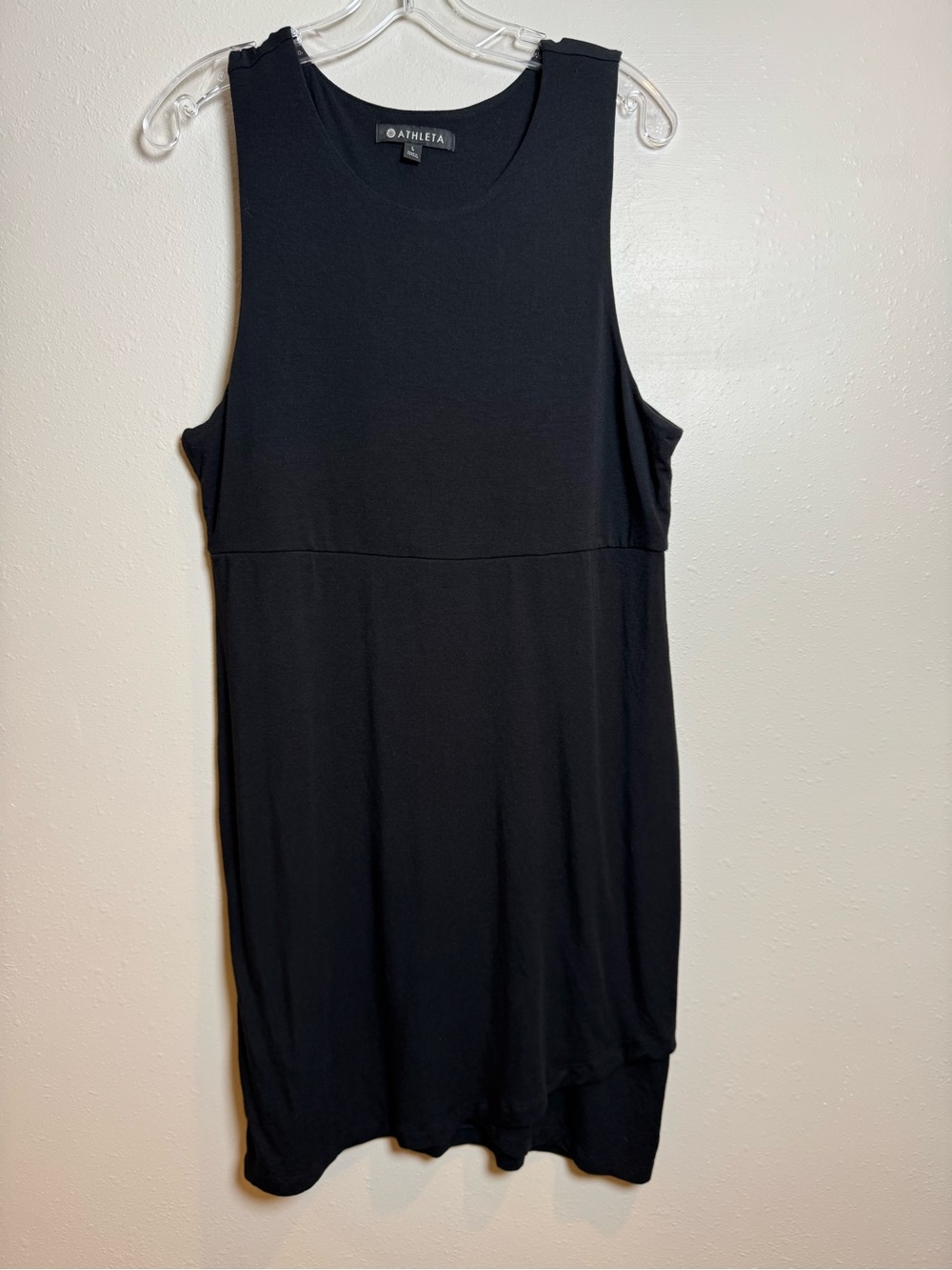 Athleta Black La Palma Sleeveless Dress Size Large
